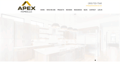 Desktop Screenshot of apexhomesdenver.com