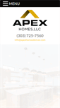 Mobile Screenshot of apexhomesdenver.com